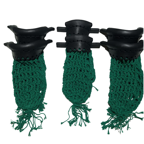 Jogo de caçapas mesa bilhar e sinuca redinhas pronta pra uso na cor verde Sinuca / Bilhar