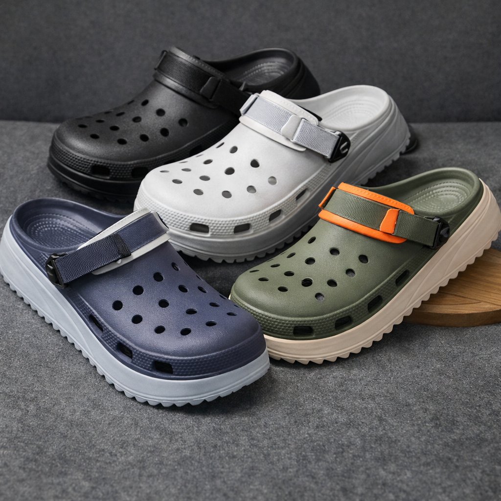 SANDÁLIA ANATÔMICA MASCULINA Conforto Premium - Tira Ajustável –Leve, Moderna e Antiderrapante - BC6 em Oferta na Shopee