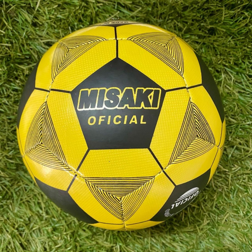 Bola de futebol CAMPO e SOCIETY OFICIAL costurada ultra resistente tamanho e peso ideal PT e AM
