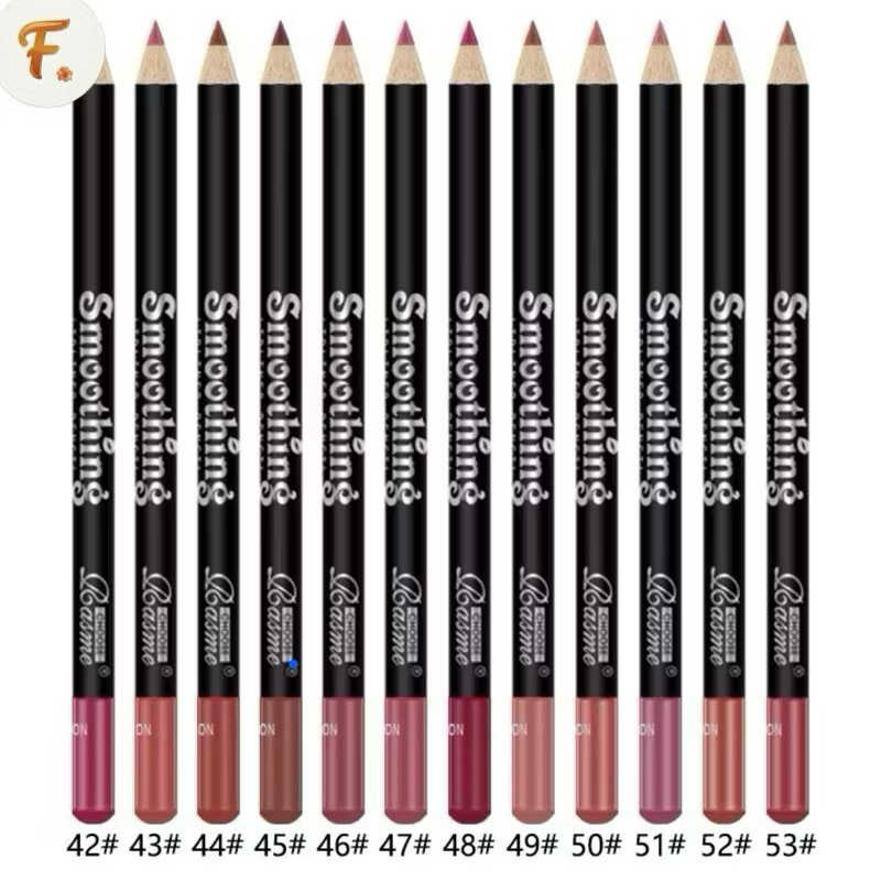 HUDABEAUTY 12cores Lipliner Outline Lip Shape À Prova D'água Durável Antiaderente Copo Matte Batom Set em Oferta na Shopee