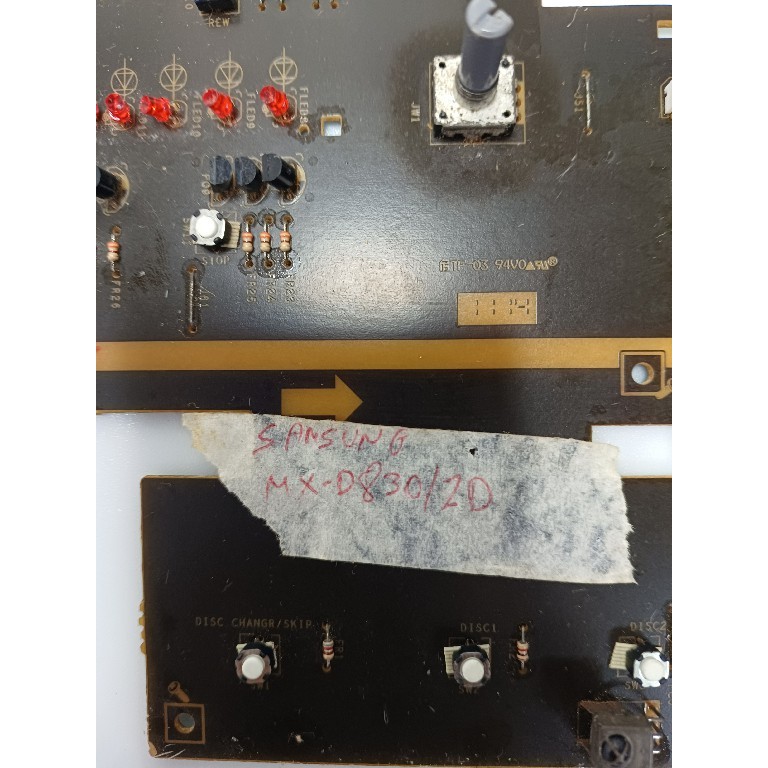Placa de função e volume som Samsung mx-d830