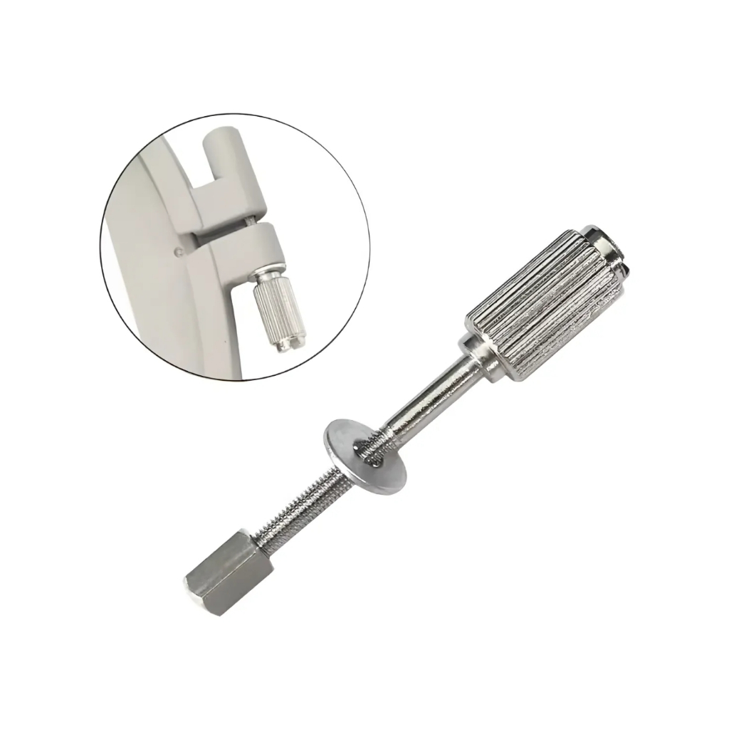 Parafuso + Porca P/ Bastidor De Maquina De Bordados / Bordadeira Brother