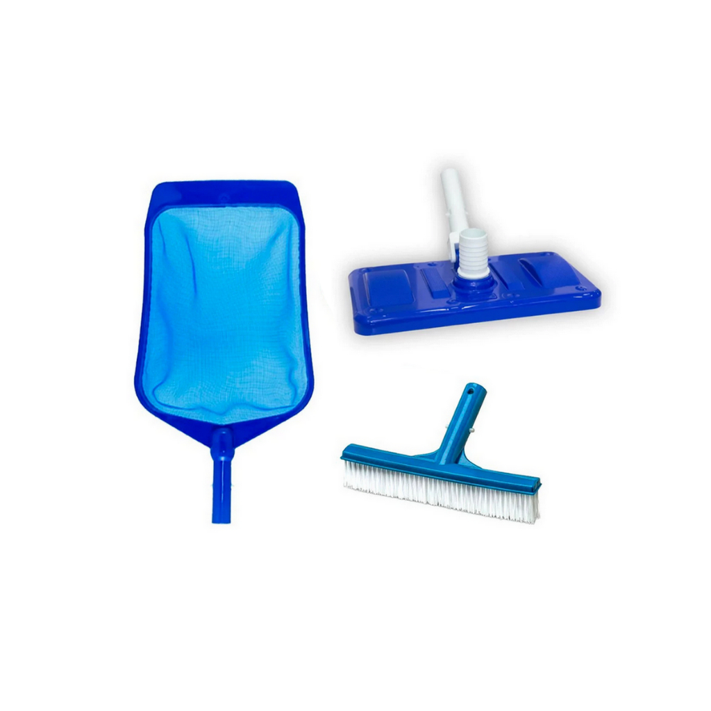 Kit De Limpeza Acessórios Para Piscinas Profissional em Oferta na Shopee