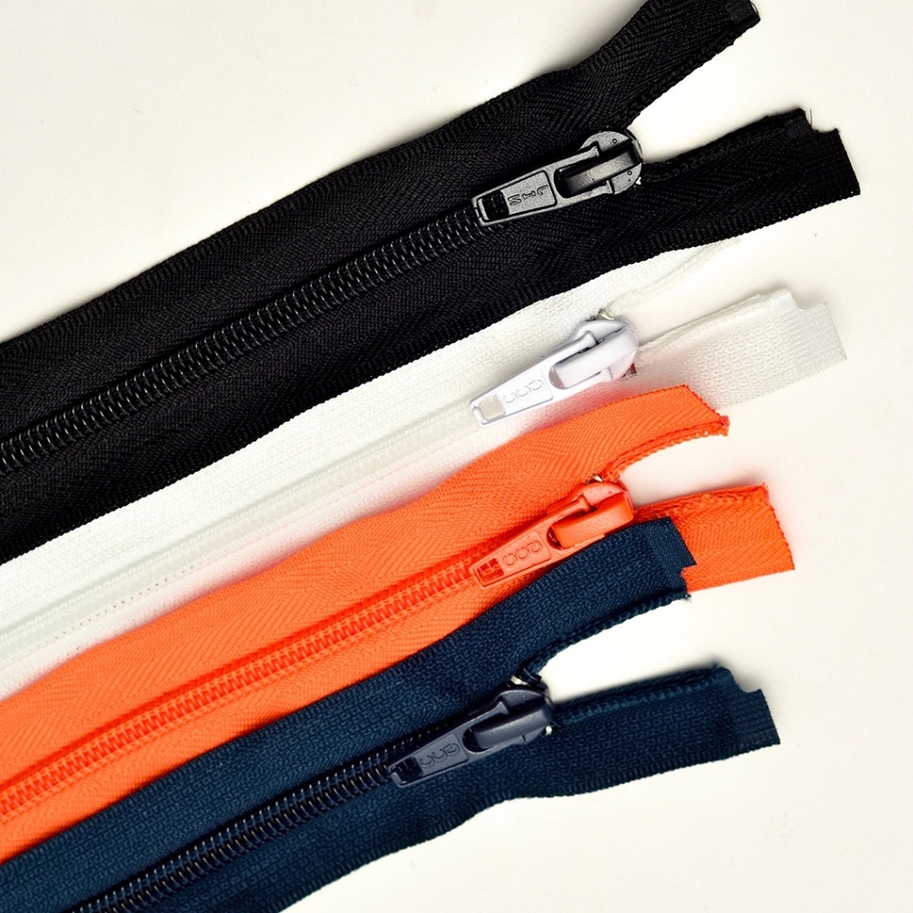 Ziper Nylon 5mm Destacável 55cm - 10 un — imagem 2 de 2