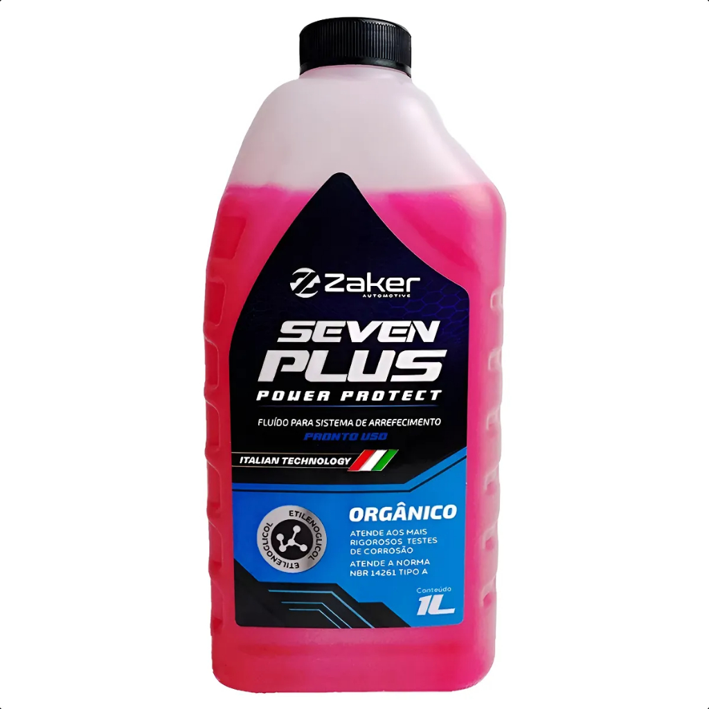 Aditivo Radiador Pronto Uso Rosa Zaker Zk100