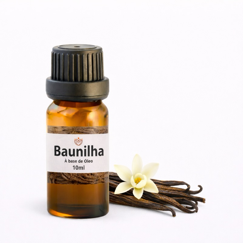 Essência Baunilha Concentrada 10ml Aromática para Sabonetes, Aromatizadores e Cosméticos