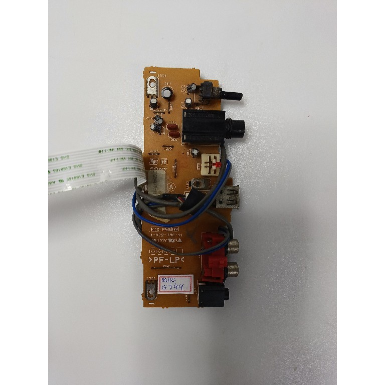 Placa conectores de som Sony Mhc-gt44