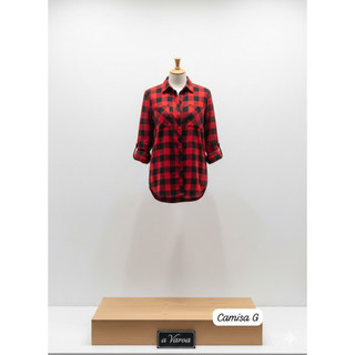 Camisa Xadrez Feminina Viscolinho Premium - Caimento Perfeito G e GG | Elegância e Conforto Loja A Varoa