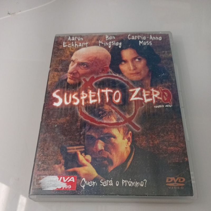dvd Suspeito Zero raridade