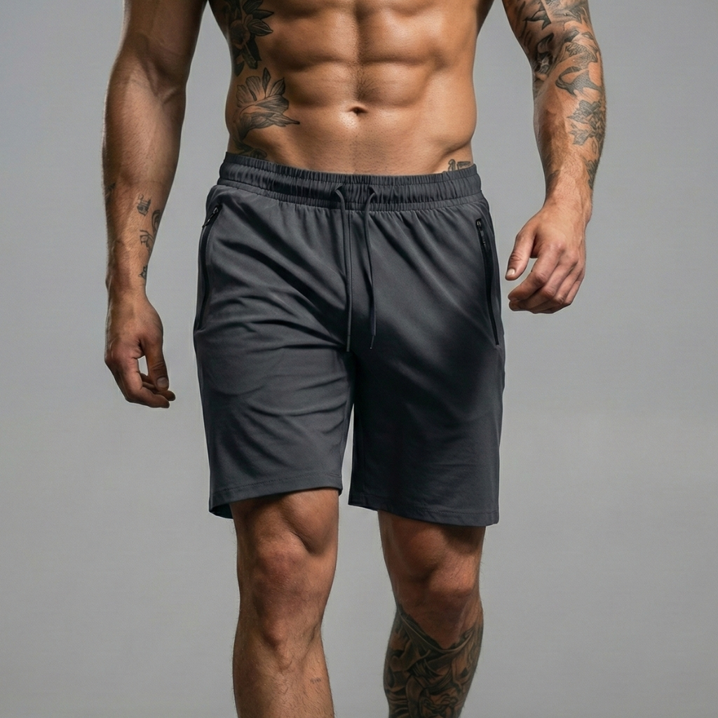 Bermuda Masculina Esportiva Treino Corrida Com Elastano Praia E Treino Secagem Rápida