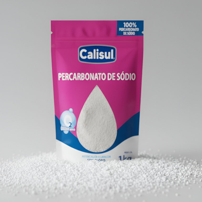 Calisul Percarbonato de Sódio 100% Puro Remove Manchas Difíceis em Oferta na Shopee