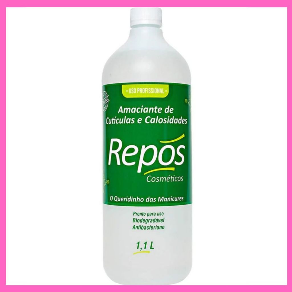 Amaciante Amolecedor De Cutículas E Calosidades 1,1 Litros Repos  Cosmeticos em Oferta na Shopee