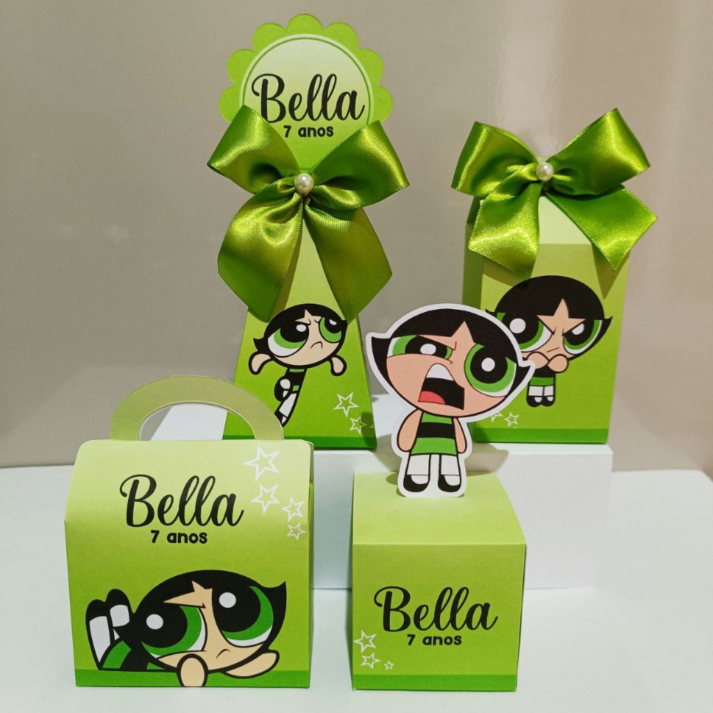 Kit Personalizados Docinho DESMONTADO estressadinha meninas super poderosas kit festa lembrancinhas personalizados