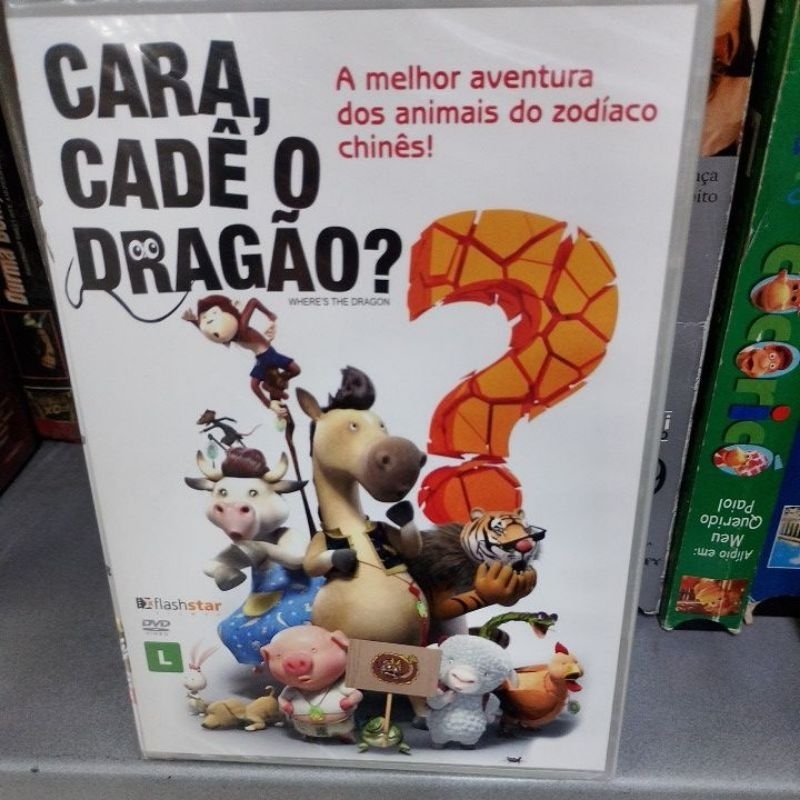 dvd Cara Cadê o dragão?