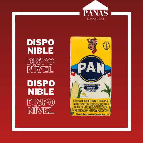 Caixa de Farinha PAN BRANCA (10 unidades) ou Caixa de Farinha PAN Amarela (5 unidades)