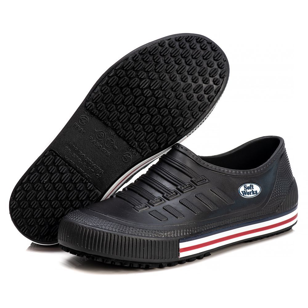 Tênis Profissional Soft Works Antiderrapante - Preto BB81 em Oferta na Shopee