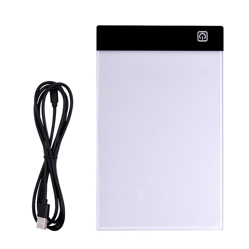 Mesa Para Desenho Prancheta Luz Led Branco