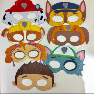 kit com 24 máscaras patrulha canina - Festa Patrulha Canina - lembrancinhas