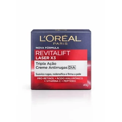 Revitalift Laser X3 Dia Creme Antirrugas Dia Loréal Paris 49g