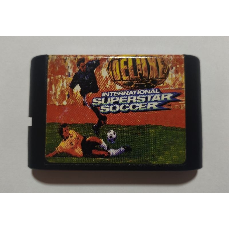 Jogo Internacional Superstar Soccer - Sega Mega Drive - Perfeito estado