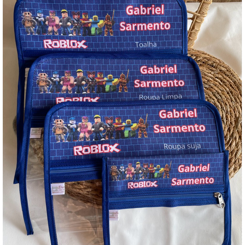 kit 4 peças 3 necessaires grandes e 1 higiene em Oferta na Shopee