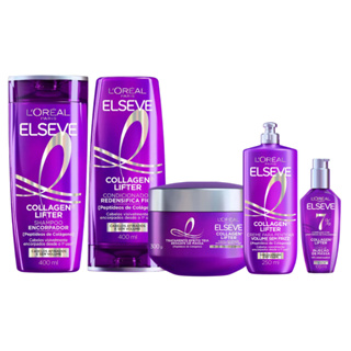 Kit Elseve Colageno Lifter - Shampoo e Condicionador 400ml em Oferta na Shopee