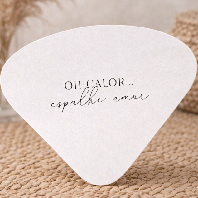 leque ventarola abanador para casamento e eventos verão