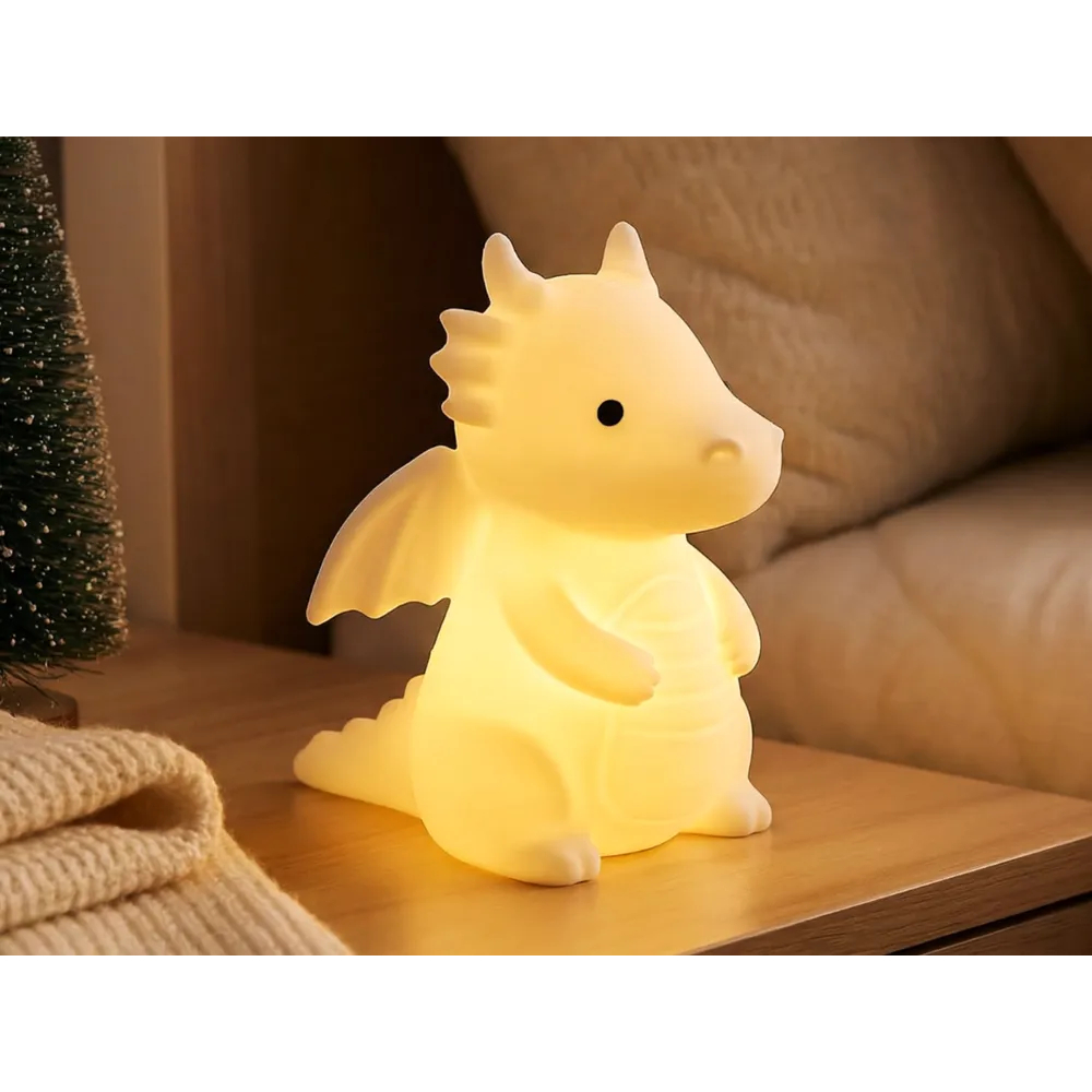 MINI Luminária Infantil Dragão Vela LED/decoração para quarto de criança/luminária fofa/decoração quarto de bebê