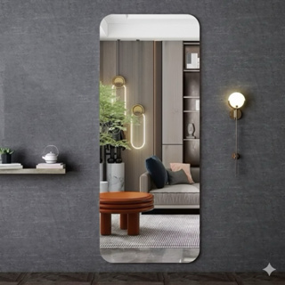 ESPELHO 1 METRO GRANDE RETANGULAR DE VIDRO DECORAÇÃO PARA SALA QUARTO BANHEIRO SUPORTE OU DUPLA FACE em Oferta na Shopee