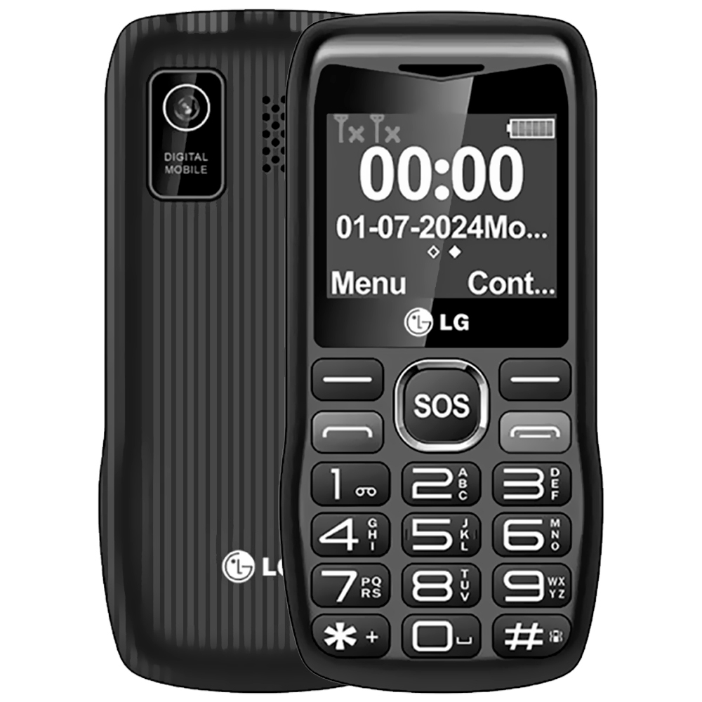 Celular LG em 4g Numeraçao Grande Som Alto Tecla Sos o Melhor Idoso Preço Especial de