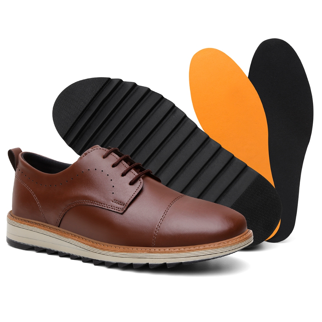Sapato Casual Masculino Sapatênis Oxford Slip On Mocassim Esporte Fino