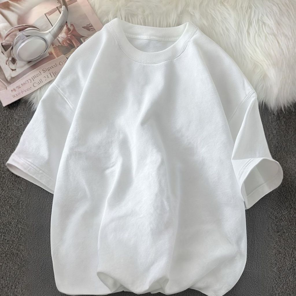 Camisetão Streetwear Blusa Oversized Unissex Estilo Despojado Moda Urbana Tecido Algodão