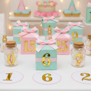 Kit 10 Aplique Número em Acrílico Espelhado a Laser para Lembrança e Decor Dourado Espelhado em Oferta na Shopee