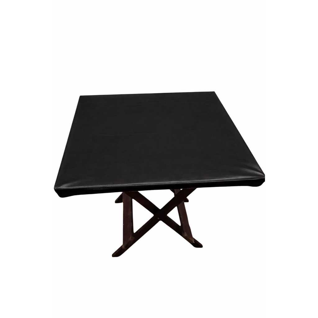 Capa para mesa de madeira preto a prova dágua impermeavel 70x70