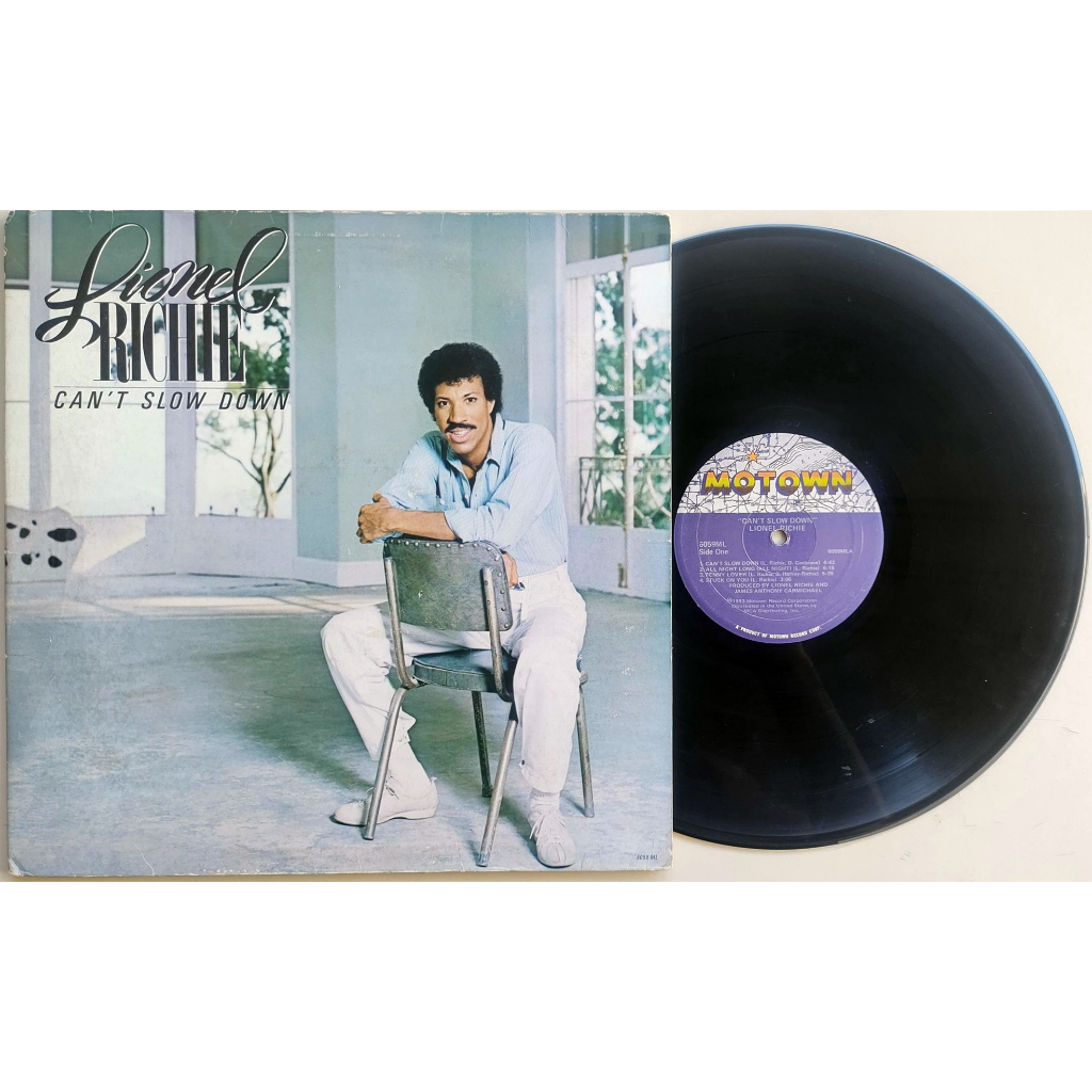 Disco de Vinil / Lp Importado: Lionel Richie - Can’t Slow Down (The Commodores﻿, David Foster, Cynthia Weil, Pop, Soul)