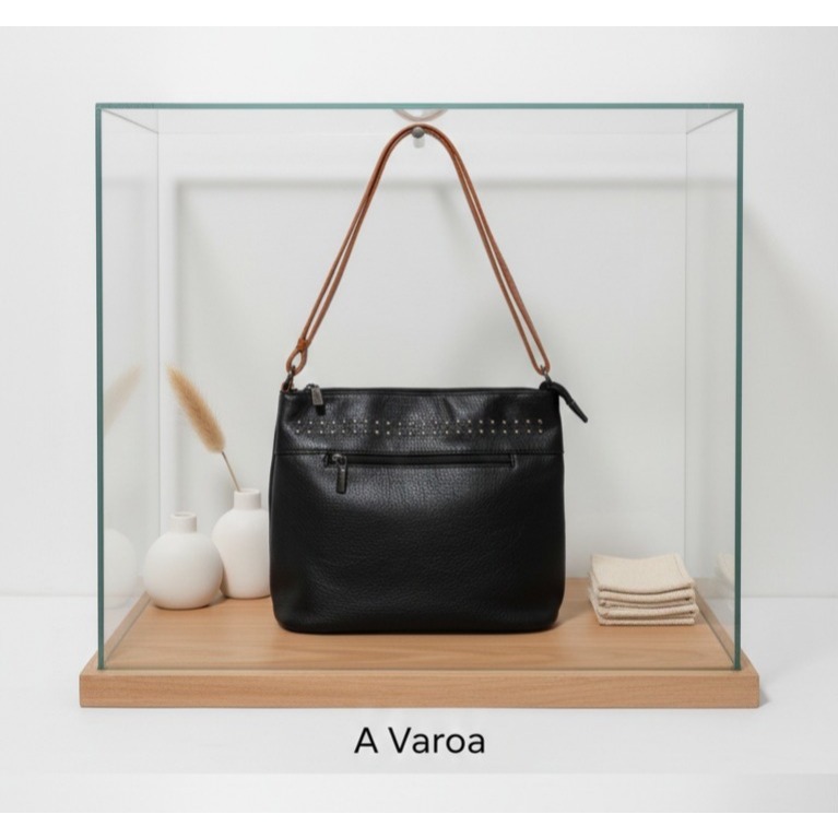 Bolsa transversal sintetica Premium "A Varoa" – Elegância que Carrega o seu Dia!