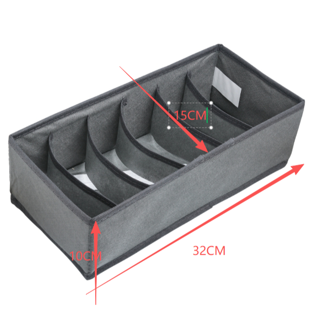 Kit 4 Organizadores Colmeia de Gaveta Roupas TNT Ecológico Anti-Poeira Insetos Umidade Multiuso