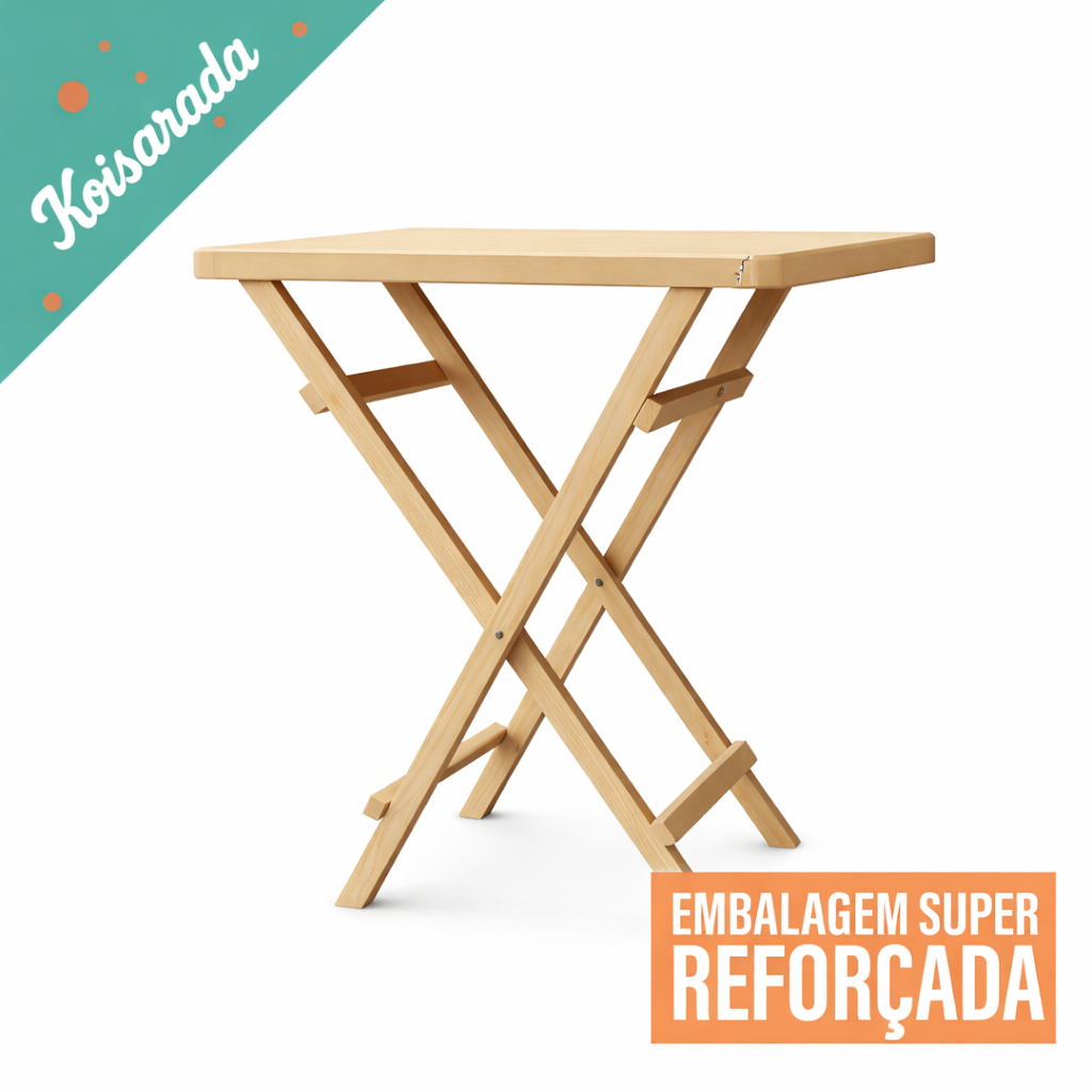 Mesa Cavalete  Pegue Monte  Em pinus e MDF  Desmontável Festa Lembrancinha em Oferta na Shopee