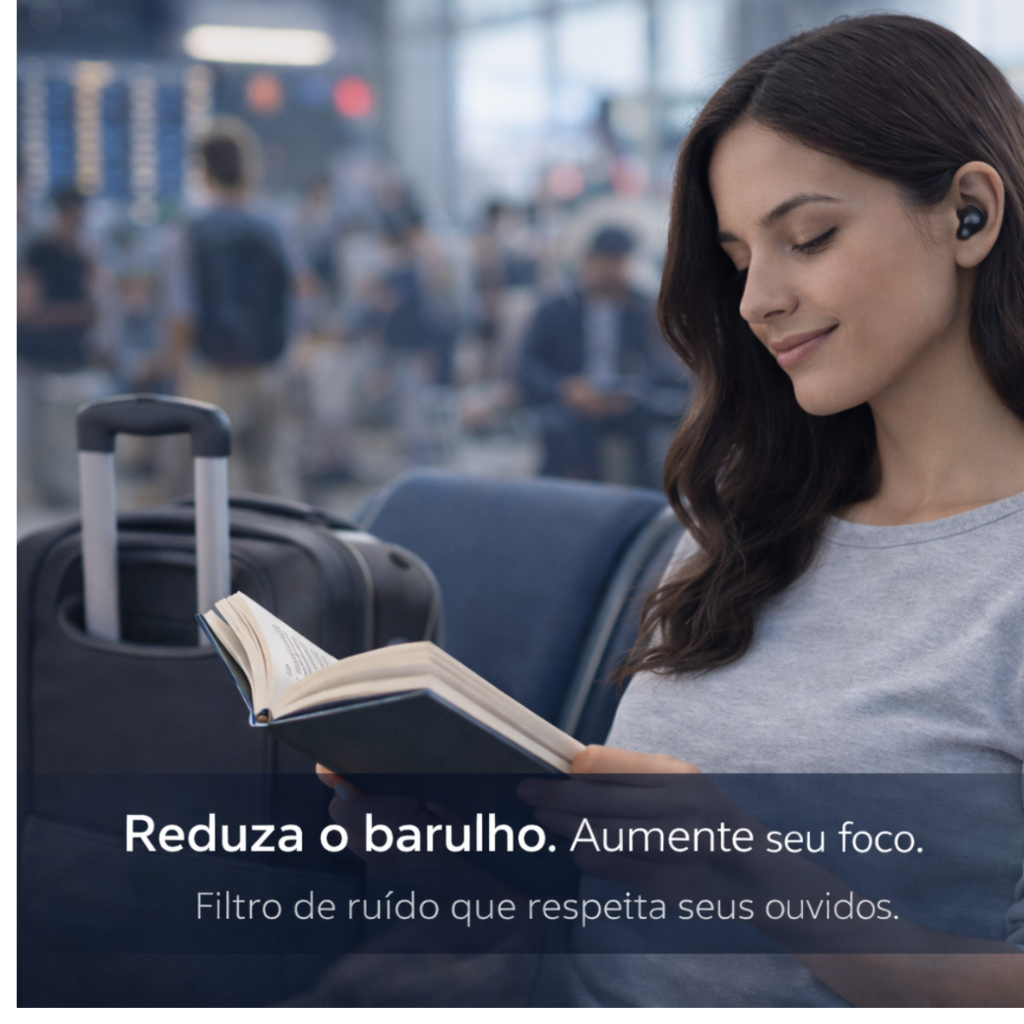 Protetor de ouvido Tampão de ouvido Protetor auricular Anti Ruído Silicone Reutilizável para Dormir