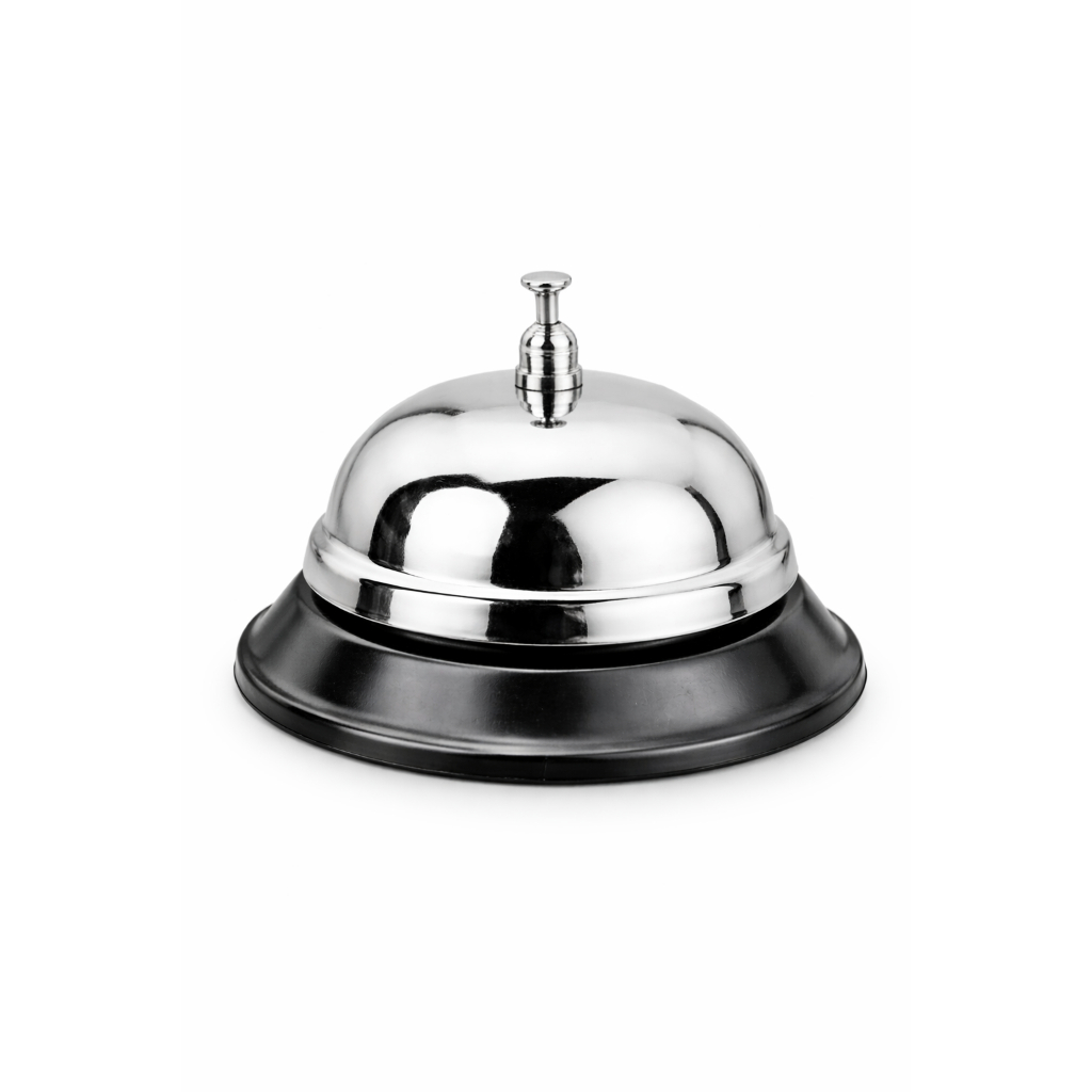 Sino Campainha Sineta de Mesa para Recepção Hotel Restaurante Balcão Atendimento