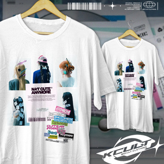 Camiseta Unissex ILLIT 'Not Cute Anymore' KPOP Soft Aesthetic em Oferta na Shopee