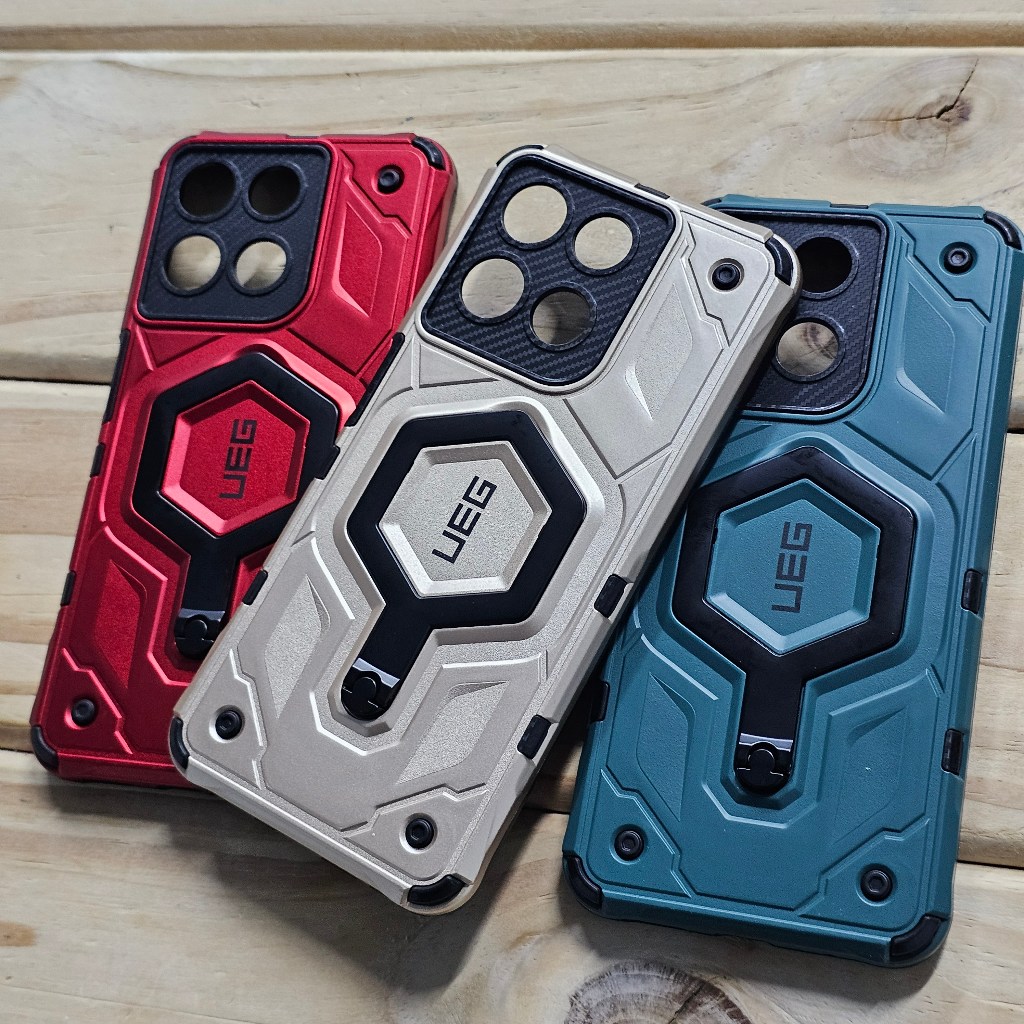 Capa capinha anti impacto silicone com Suporte Giratório 360° para Motorola Moto G06 / G56 / G75 / 86 / G35 / G15 / G05 em Oferta na Shopee