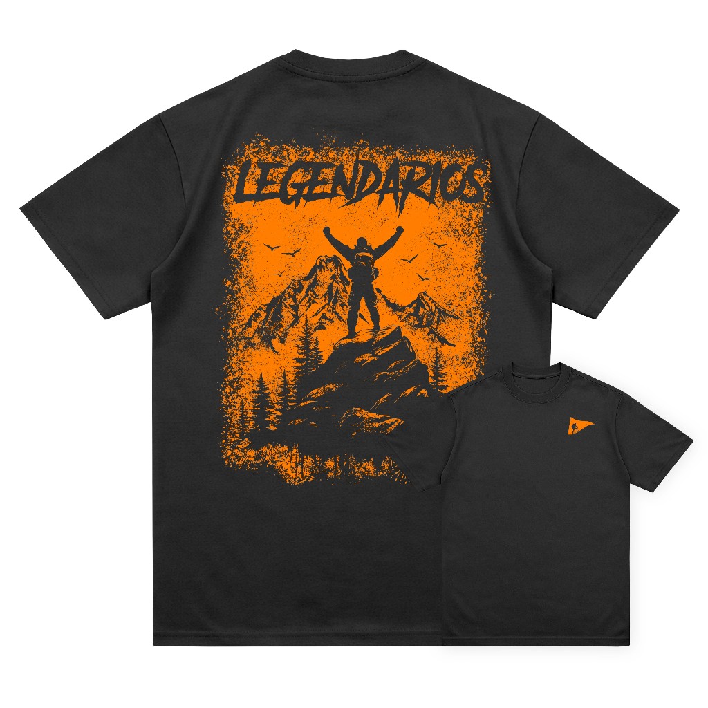 Camisetas Streetwear Infantil E Adulto Estampa Nova Tendencia LEGENDÁRIOS Nova em Oferta na Shopee