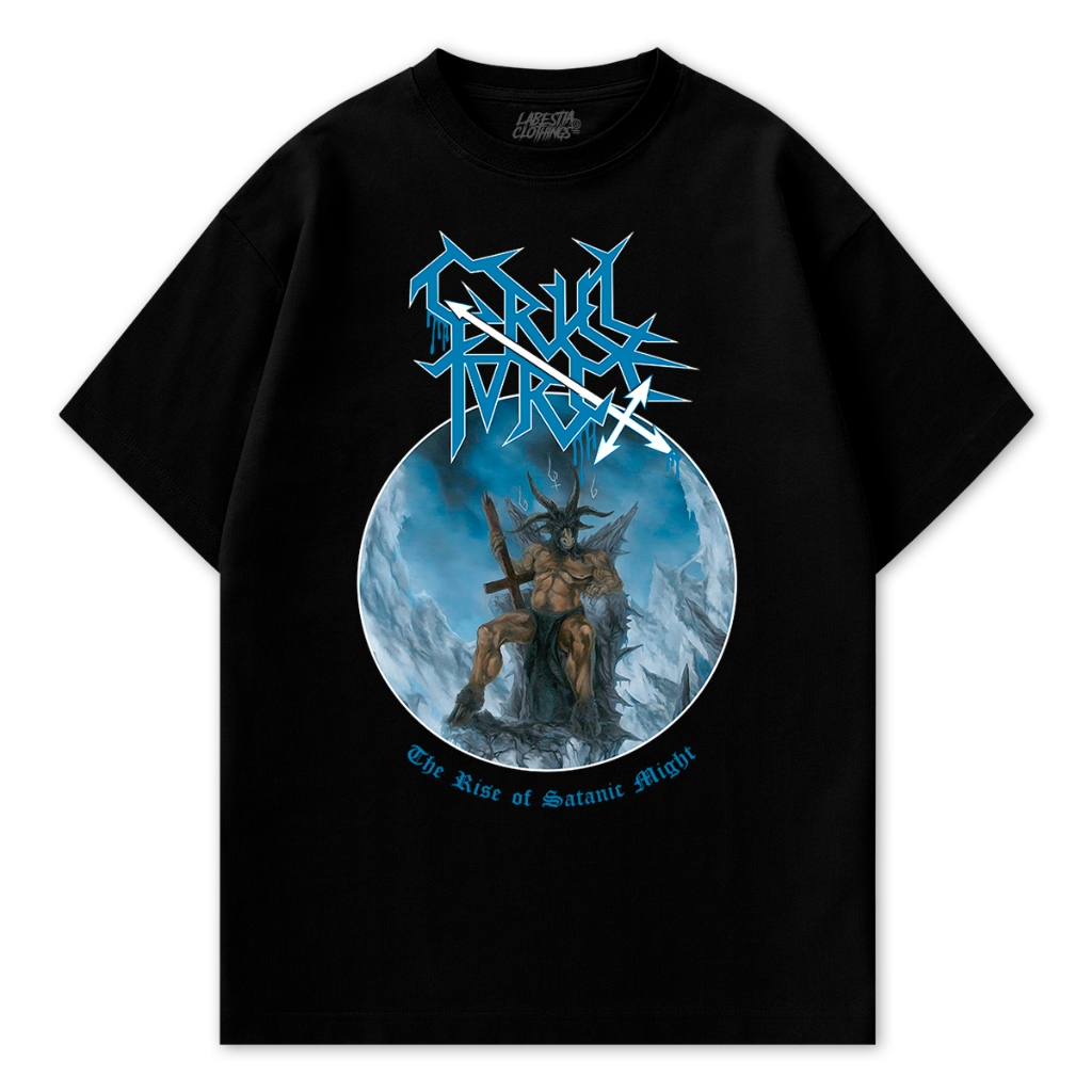 Camiseta Banda Cruel Force Black/Thrash Metal 100% Algodão Tamanhos Normal e Plus Size em Oferta na Shopee