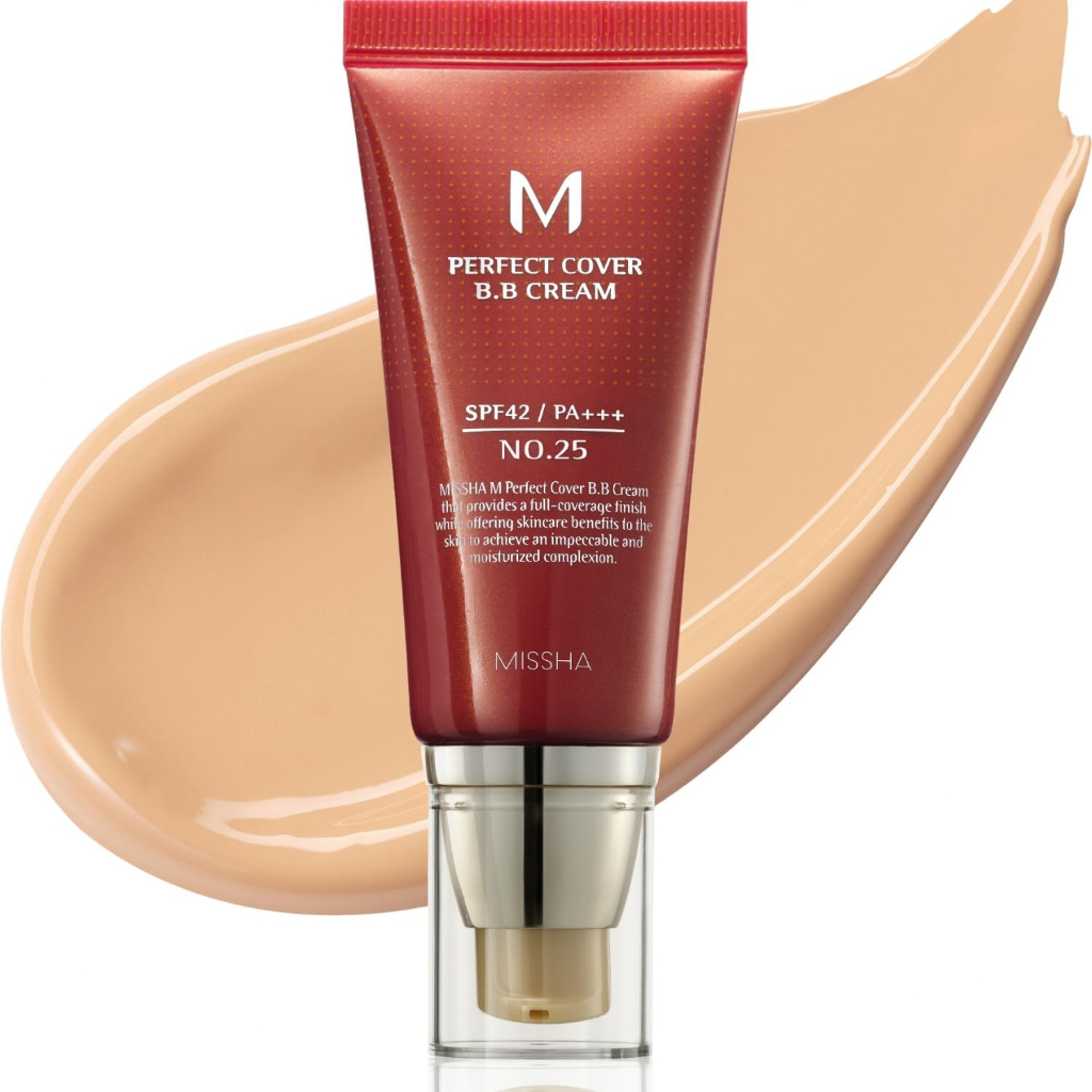Base Facial Missha Perfect Cover BB Cream - 50ml Original em Oferta na Shopee
