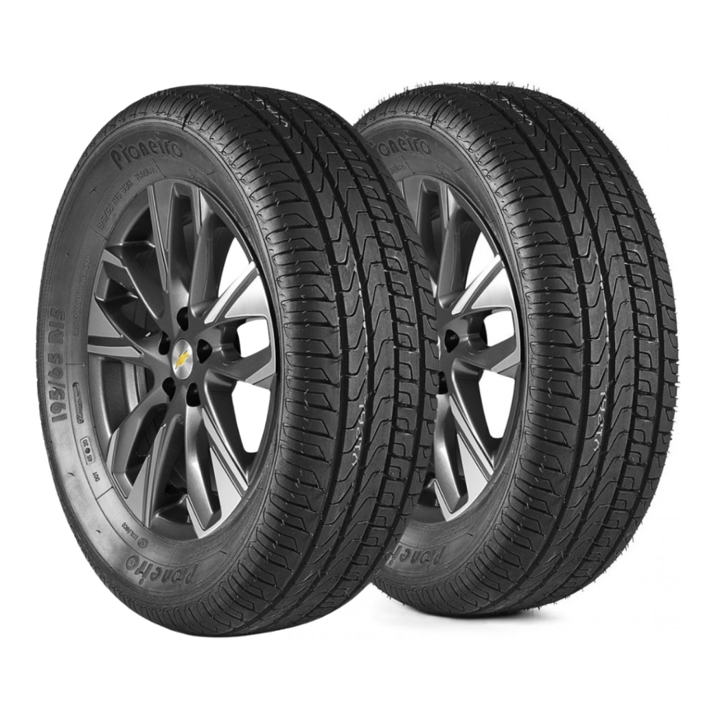 Pneu Aro 15 - 195/65-15 Remold Premium c/ borracha VIPAL e INMETRO