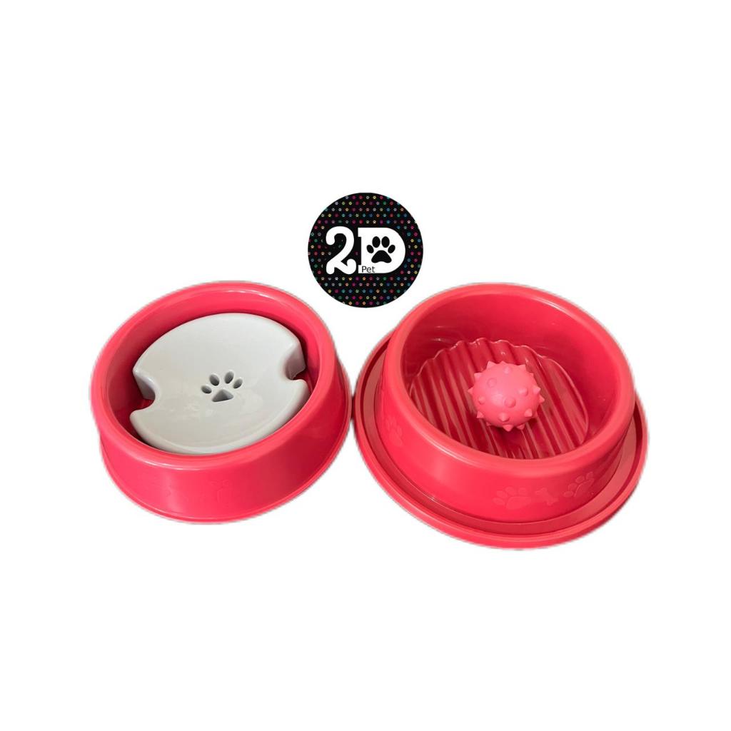 Kit Bebedouro Pelos Longos Pra Pet Cães Cachorro + Comedouro Anti Formiga + Bola/Bolinha