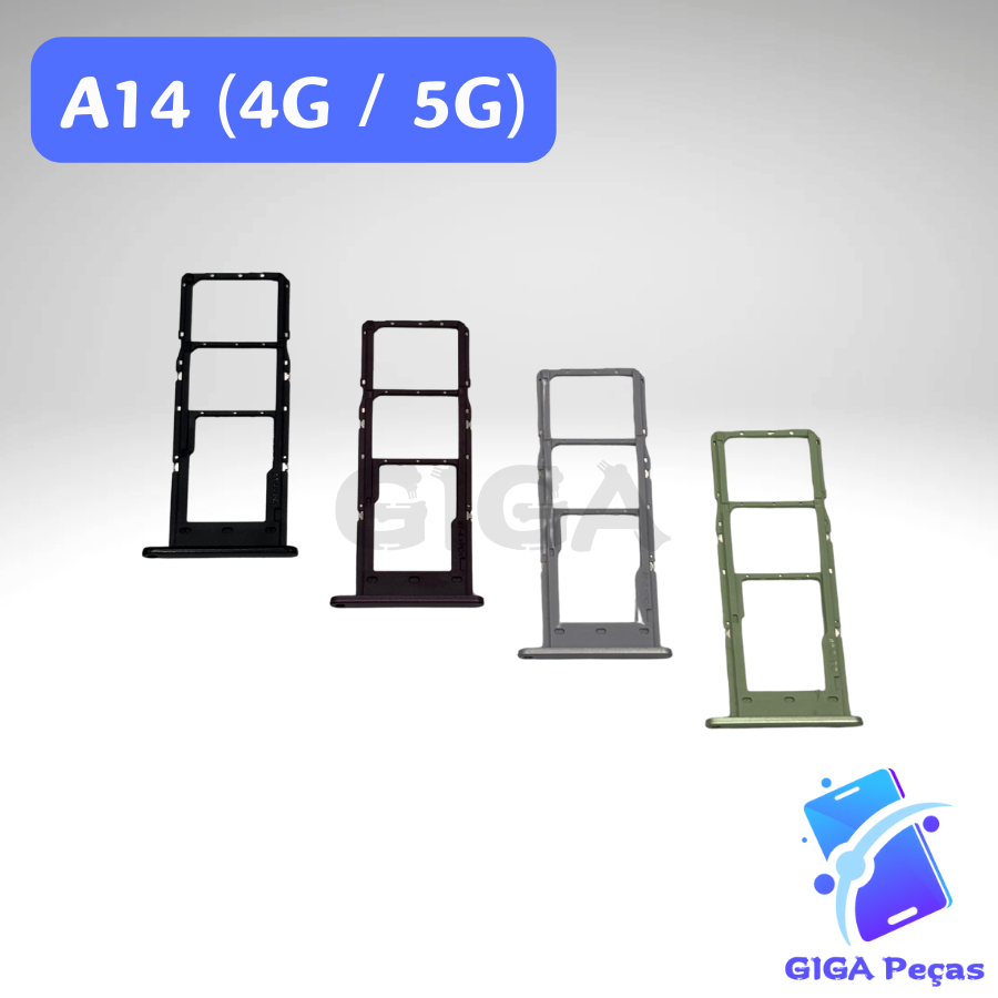Gaveta Chip Bandeja Slot Galaxy A14 (4G / 5G) em Oferta na Shopee