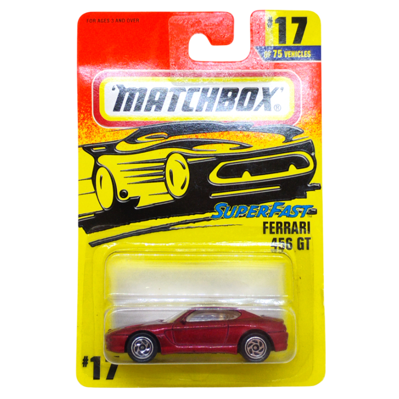 miniatura matchbox superfast Ferrari 456 GT - blister card