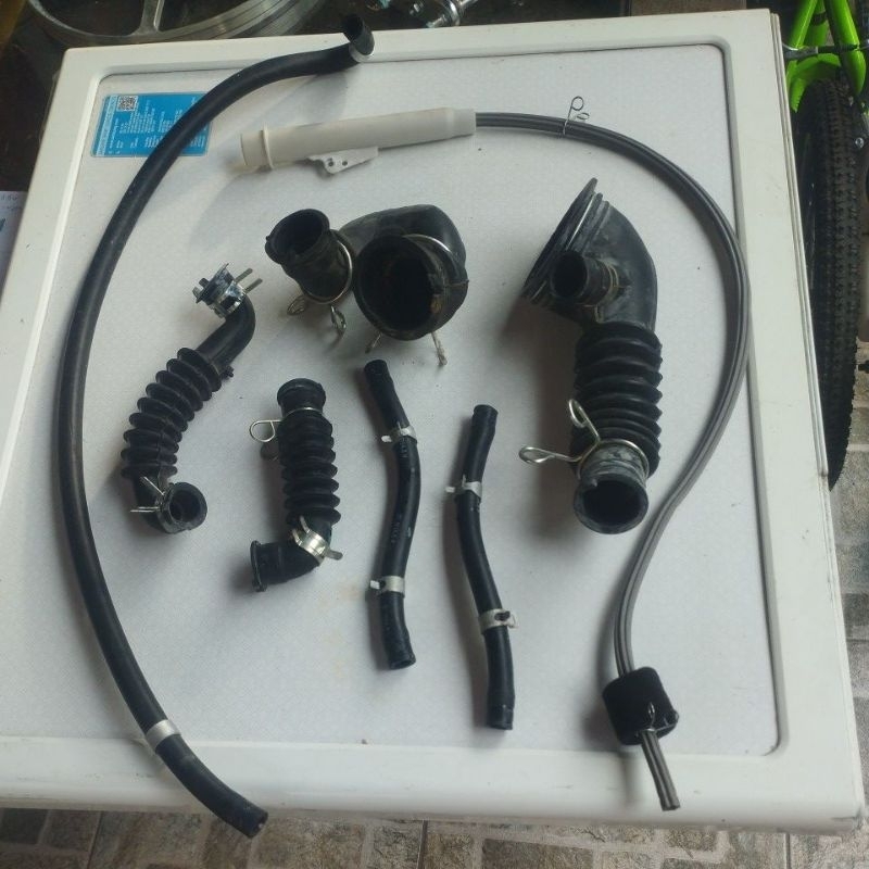 kit mangueiras com presilhas máquina de lavar Samsung eco bubble wf106u4sawq